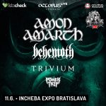 Jedinečné koncertné spojenie: AMON AMARTH, BEHEMOTH a TRIVIUM spoločne v Bratislave!