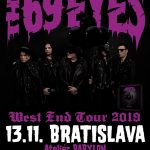 THE 69 EYES na svojom rozlúčkovom turné neobídu ani Slovensko