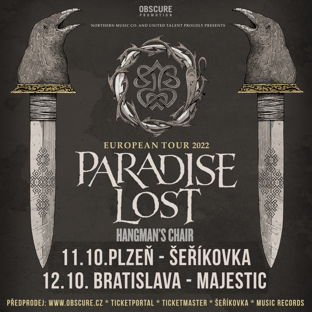 PARADISE LOST V ČR a SR