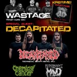 Košičania WASTAGE idú krstiť nový album: Špeciálnym hosťom akcie DECAPITATED!
