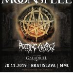 Obľúbené skupiny MOONSPELL a ROTTING CHRIST na spoločnom turné nevynechajú ani Bratislavu